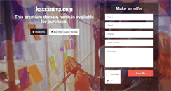 Desktop Screenshot of kassanova.com